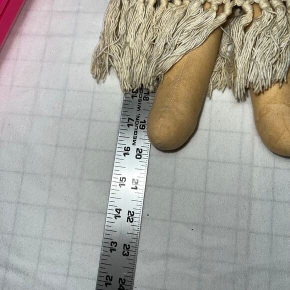 Handcrafted Primitive Angel Doll with Twigs Wings Rustic Home Decor - Picture 10 of 10